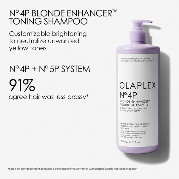 Nº.4P BLONDE ENHANCER™ TONING SHAMPOO LITRE