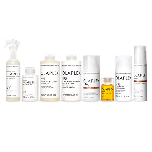 THE COMPLETE HAIR REPAIR SYSTEM, image of 8 products included